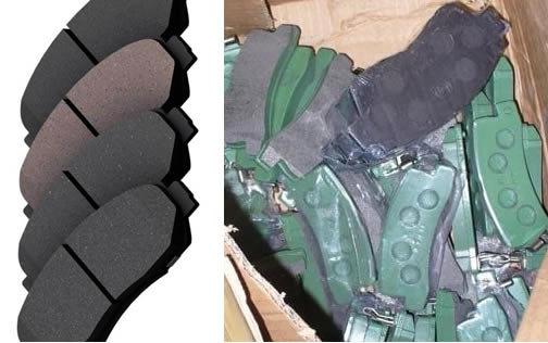 \"counterfeit How much do you know about the counterfeit brake pads ?